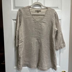 FLAX 100% linen tunic